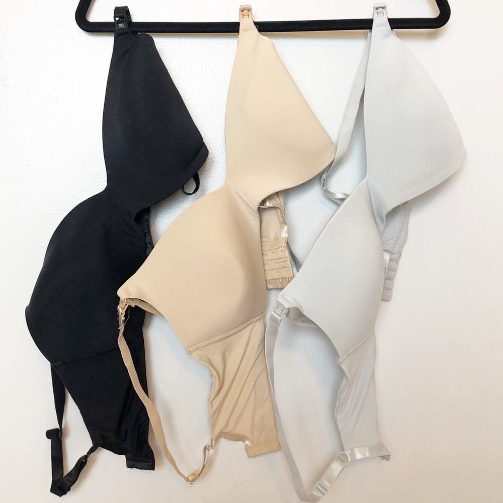 Motherhood Maternity Nursing Bras - Set of 3